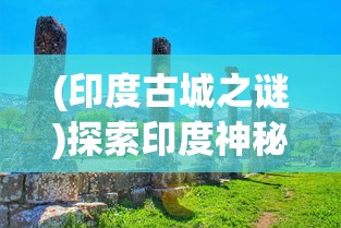 (印度古城之谜)探索印度神秘古城遗址：Project Dwarka揭示古代海底文明的神秘面纱