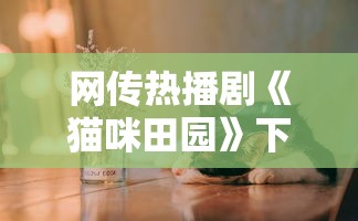 网传热播剧《猫咪田园》下架了吗?官方急需回应解读影片是否真的中止